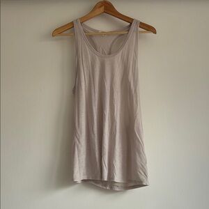 Helmut Lang Loose Fitted Tank Top with Silk